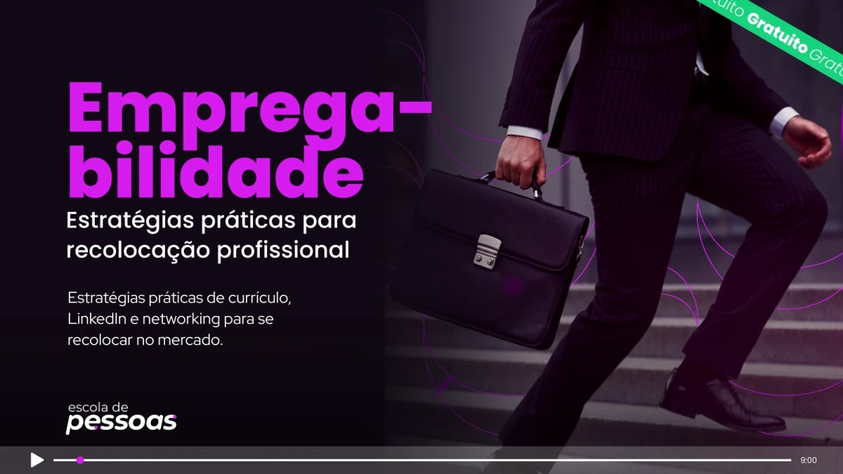 Curso de empregabilidade - Estratégias práticas para recolocação profissional